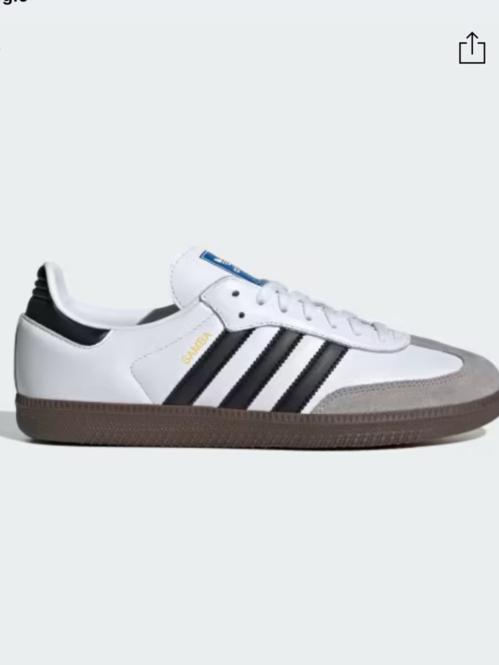 Adidas Samba OG white/black NWOB